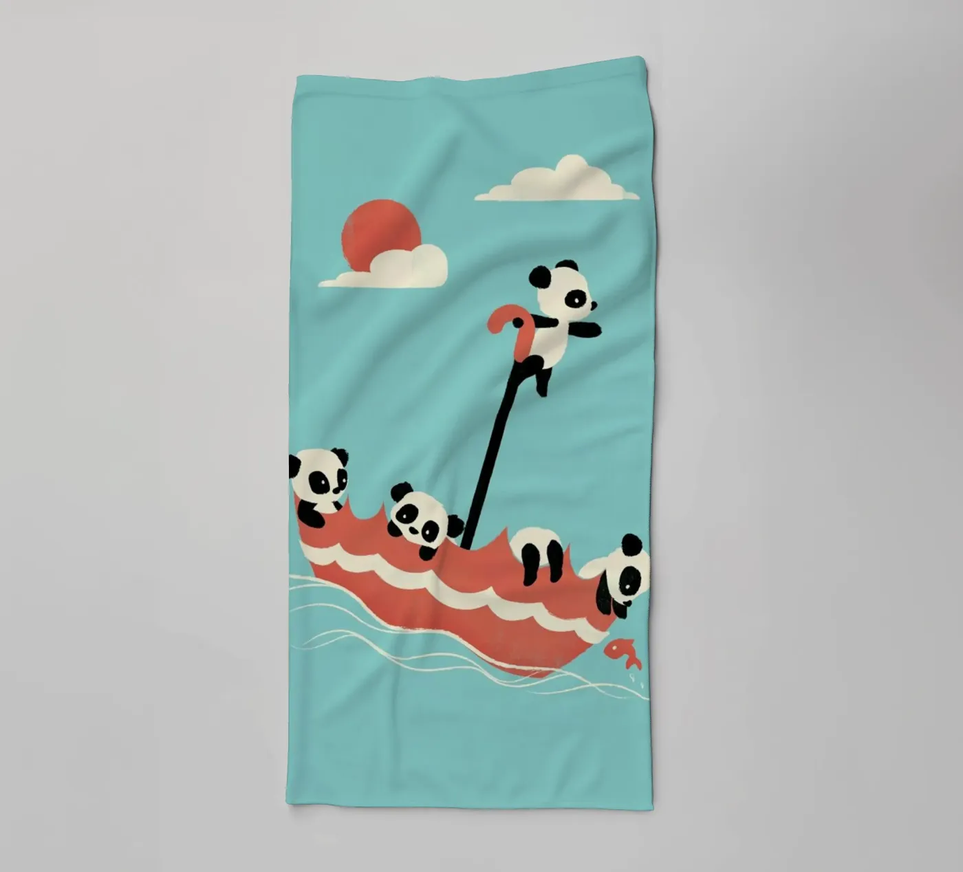 Float On towel by Jay Fleck
