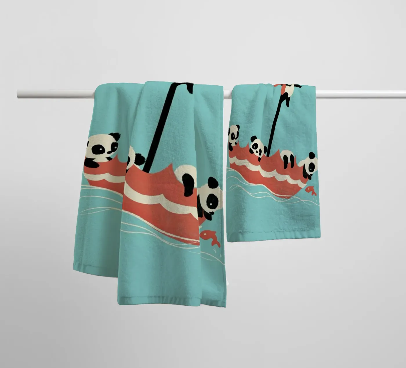 Float On towel by Jay Fleck