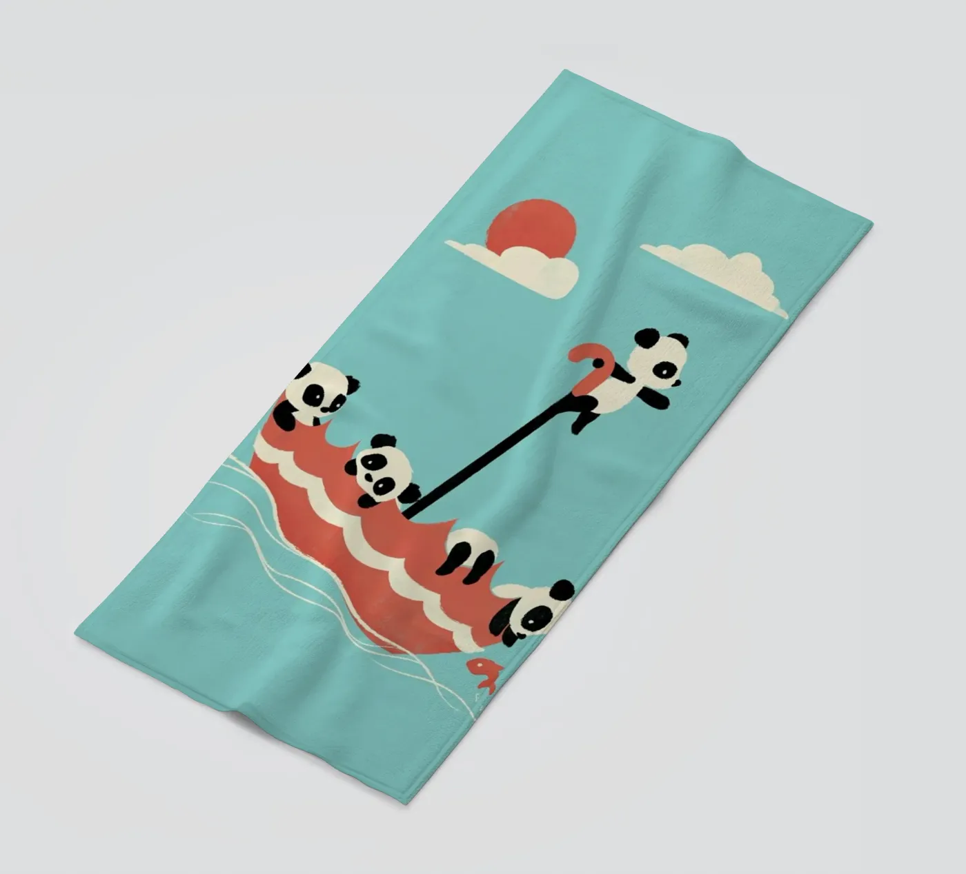 Float On serviette de plage de Jay Fleck