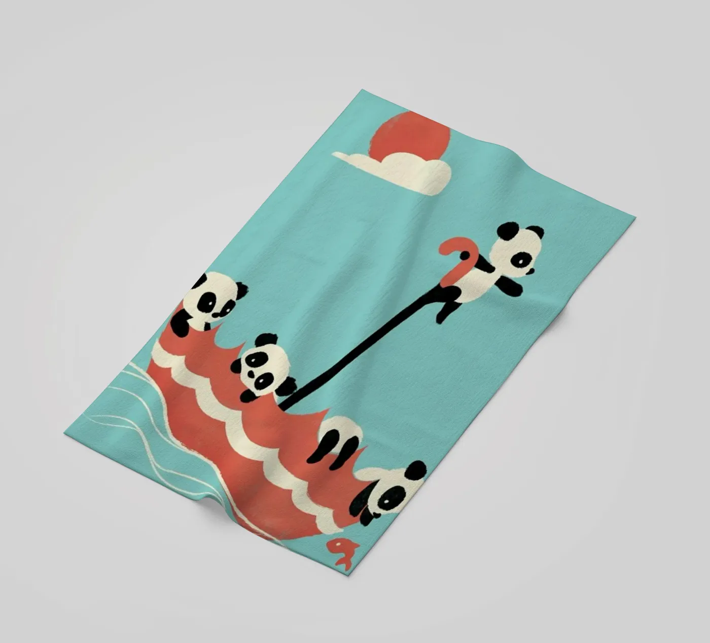Float On serviette de plage de Jay Fleck