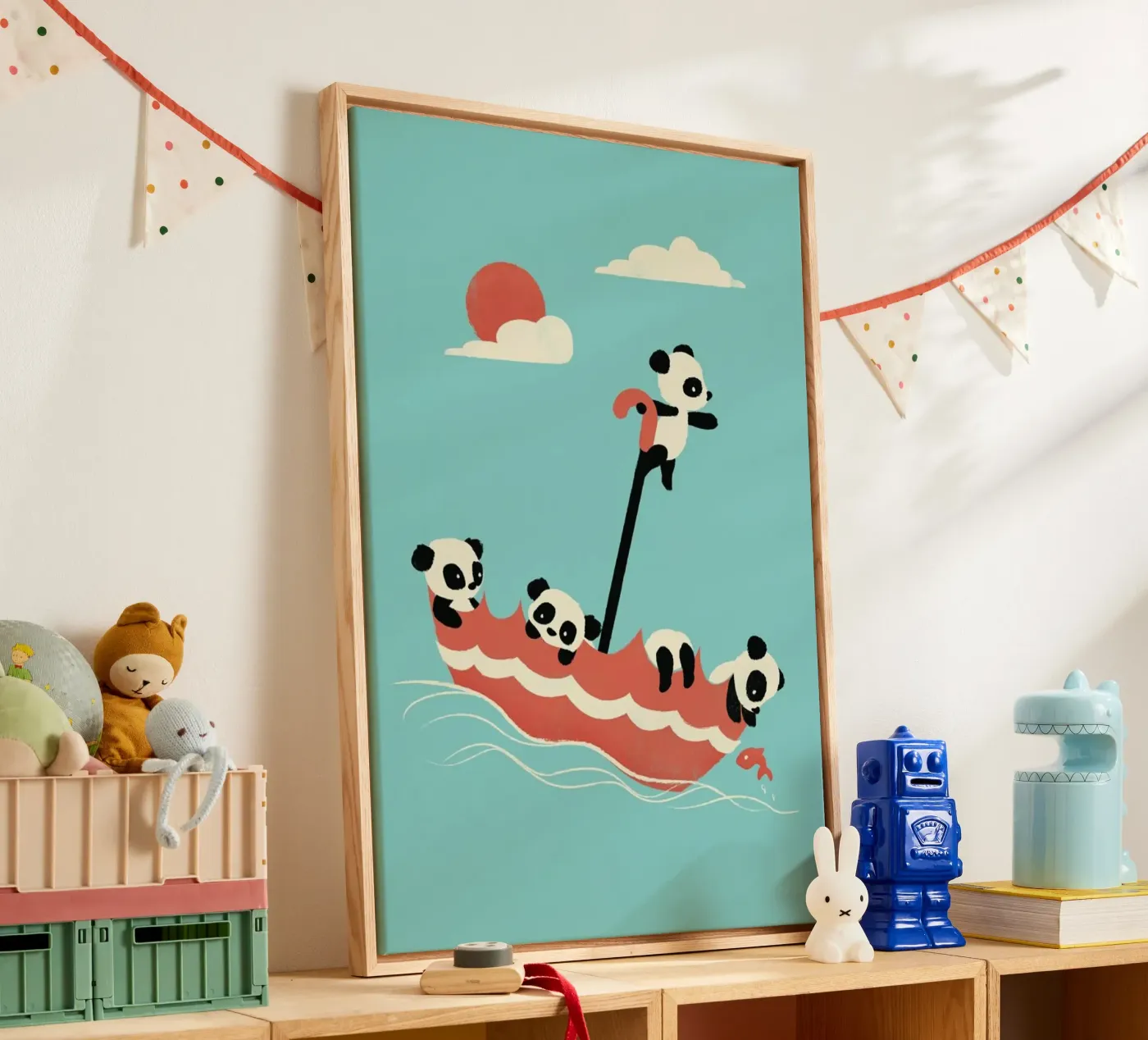 Float On Leinwand von Jay Fleck