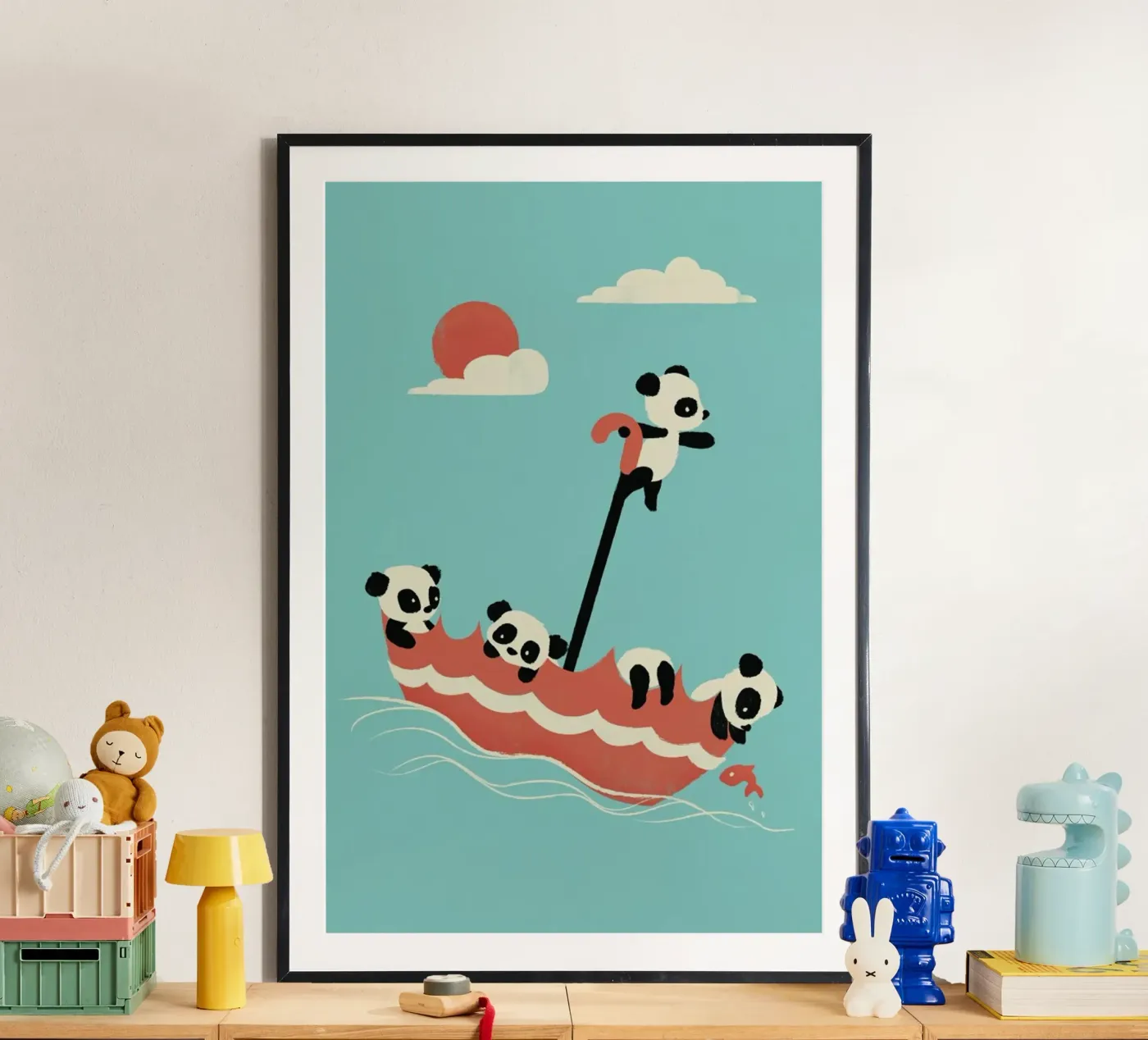 Float On poster van Jay Fleck