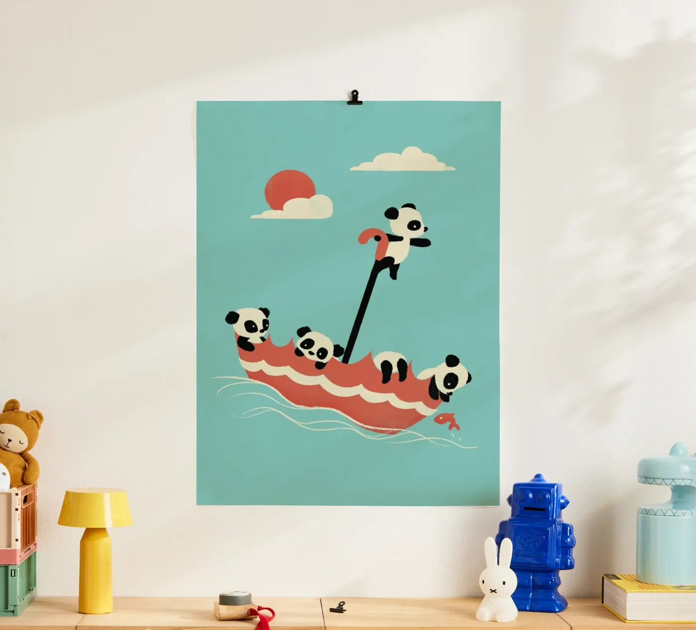 Float On poster van Jay Fleck