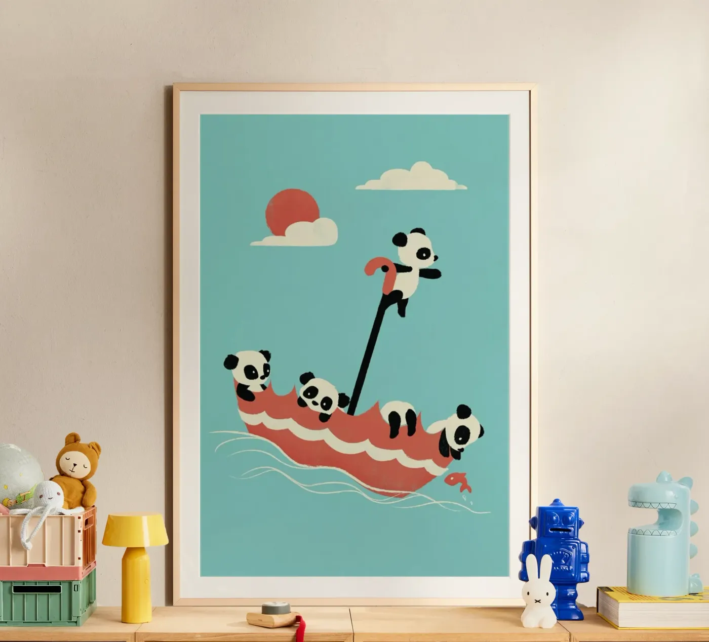 Float On poster van Jay Fleck