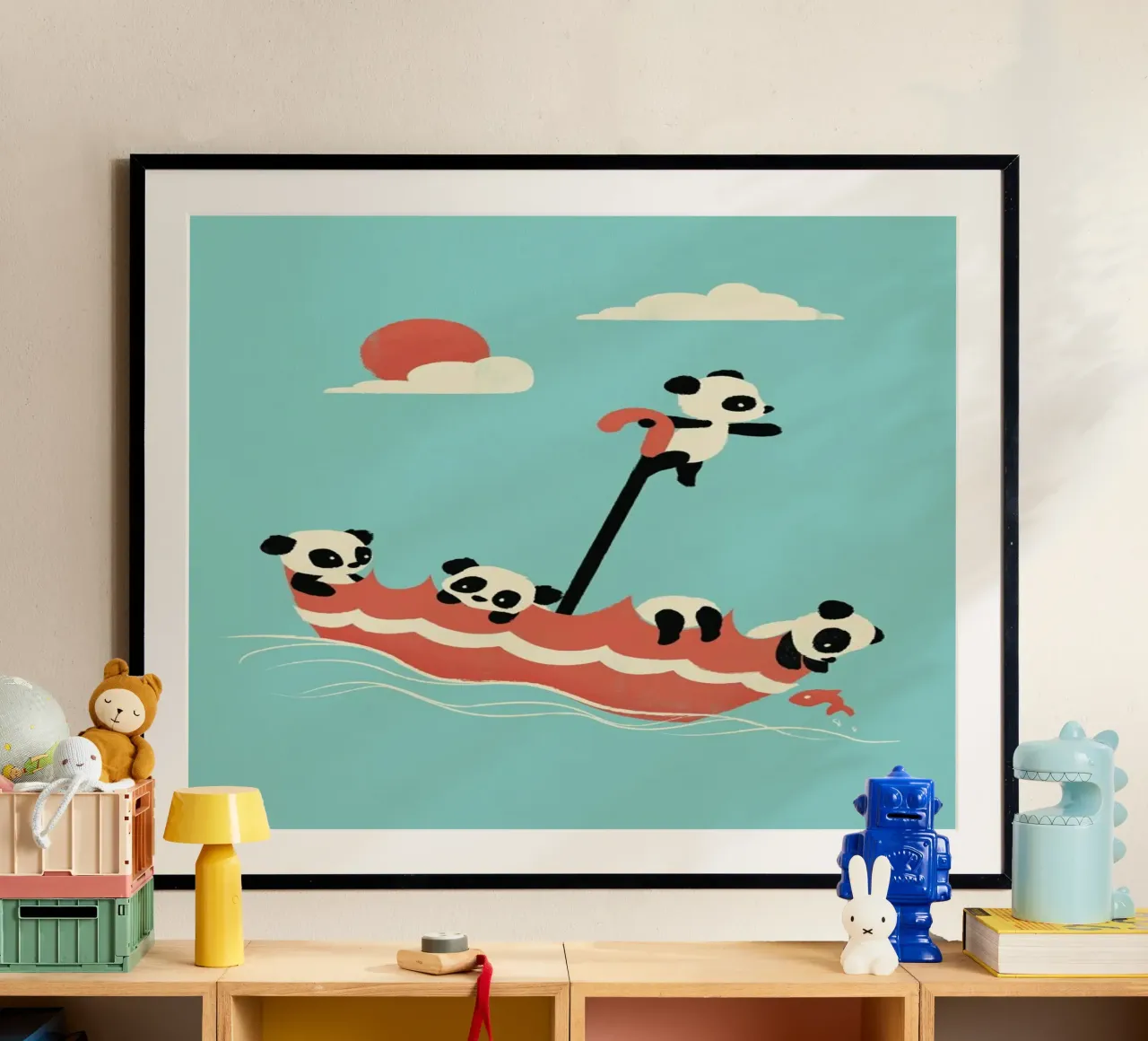 Float On poster van Jay Fleck