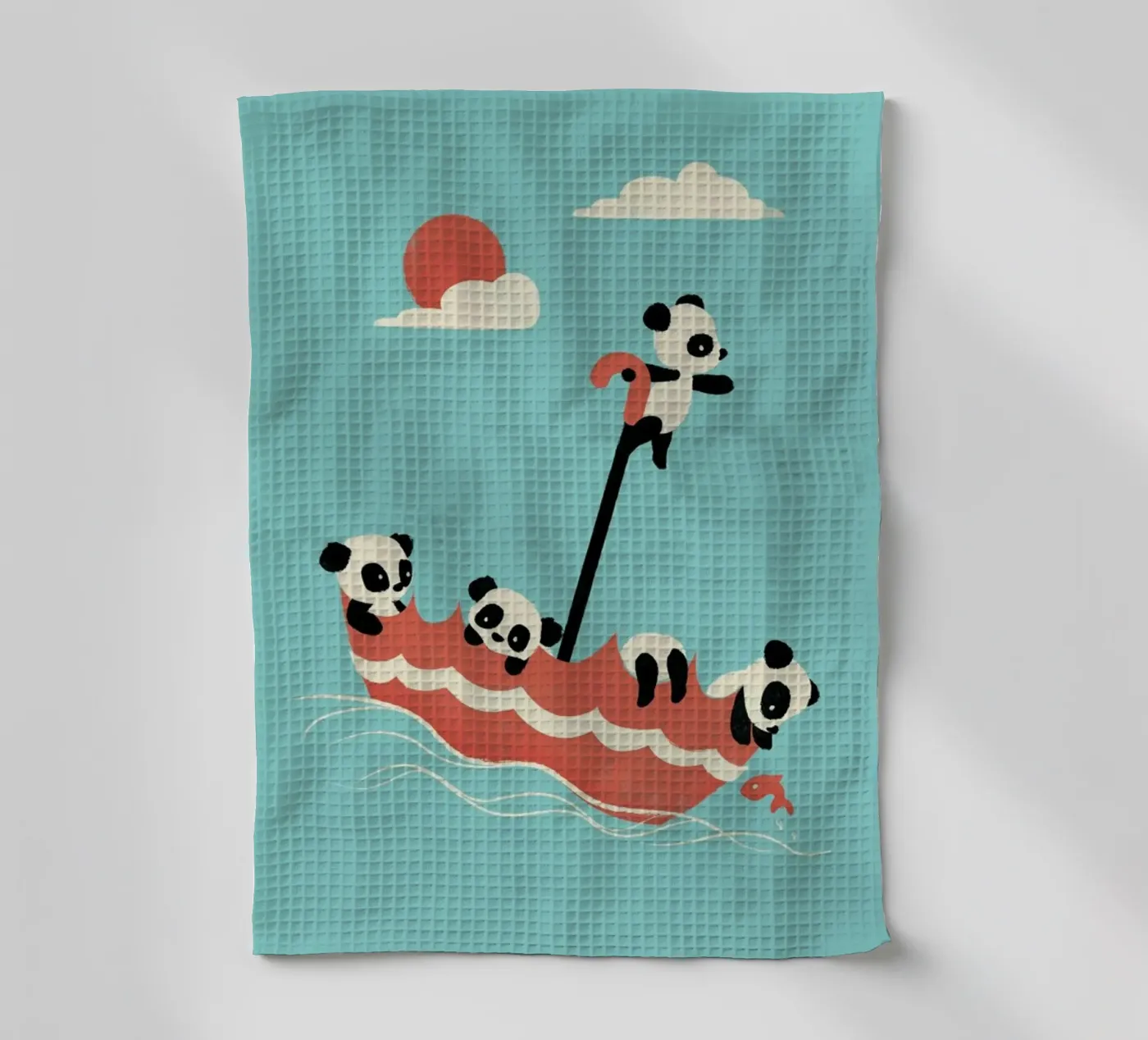 Float On Geschirrtuch von Jay Fleck