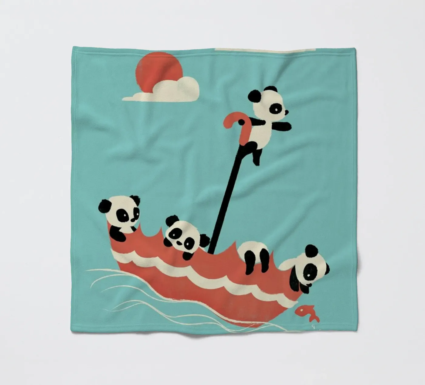 Float On fleecedeken van Jay Fleck