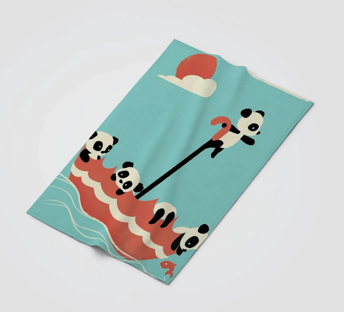 Float On fleecedeken van Jay Fleck