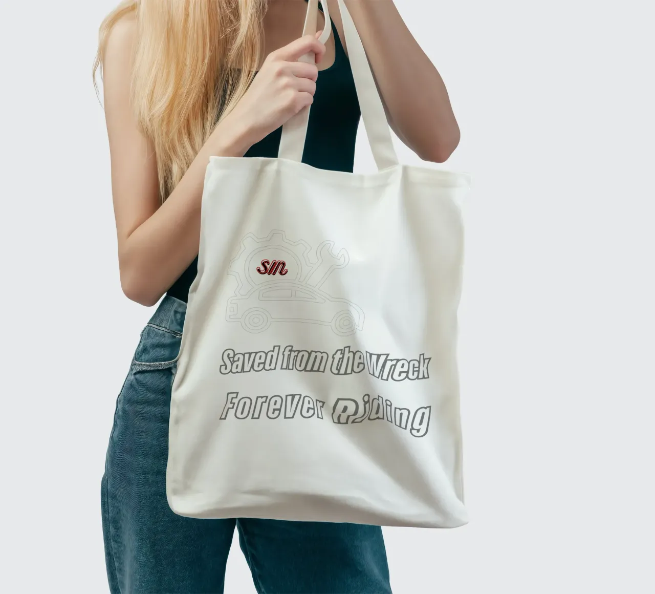 Sauvés de l'épave Tee-shirt, Christian apparel Unisex Faith Me tote bag de Lionandlamb