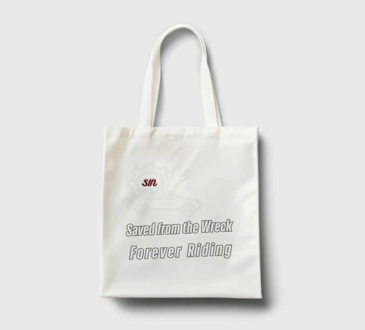 Sauvés de l'épave Tee-shirt, Christian apparel Unisex Faith Me tote bag de Lionandlamb