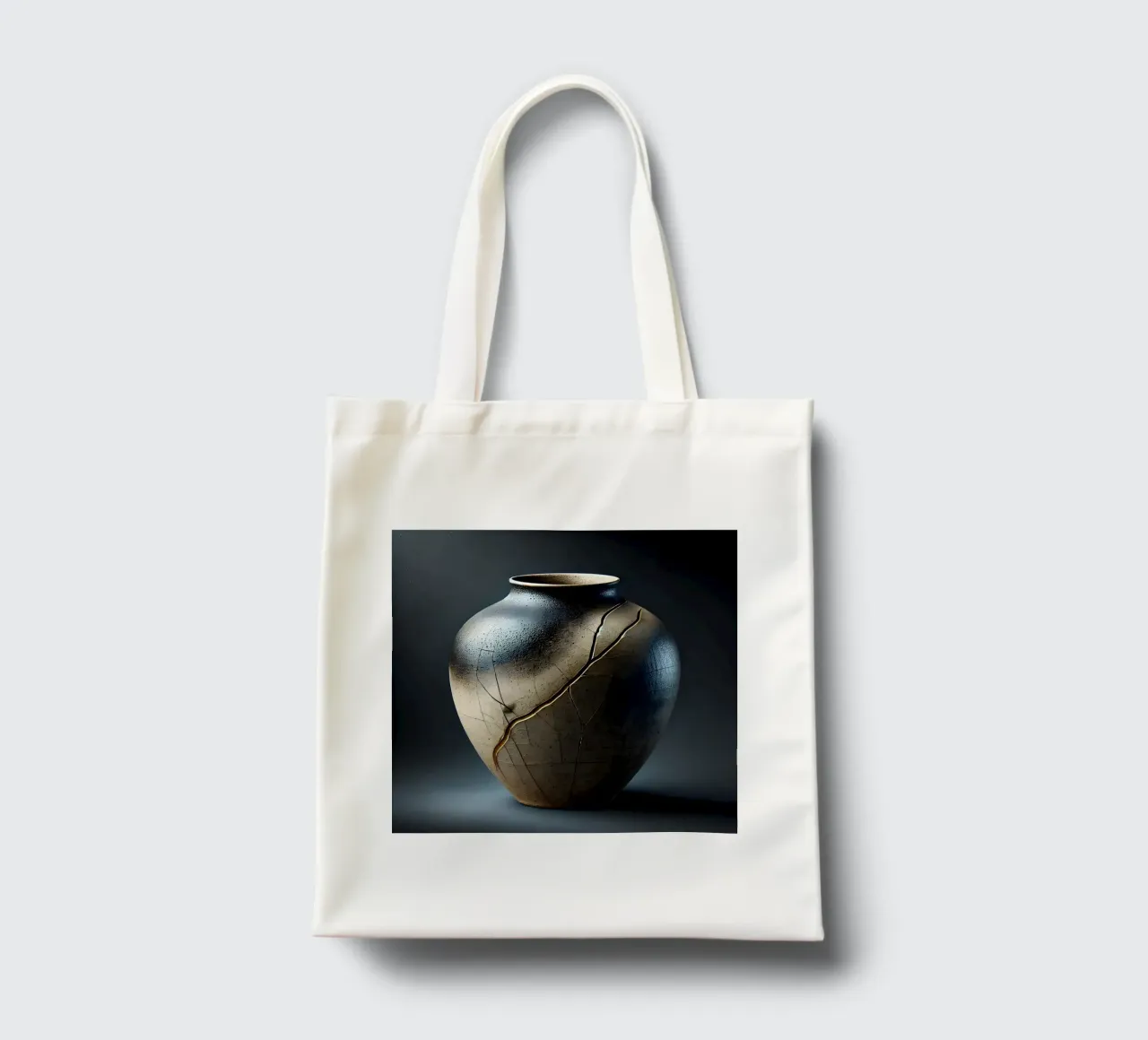 Vase Kintsugi - la beauté dans l'imperfection tote bag de scHio