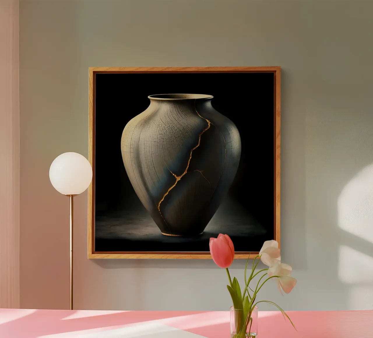 Vaso Kintsugi - La bellezza nell'imperfezione plexiglass da scHio
