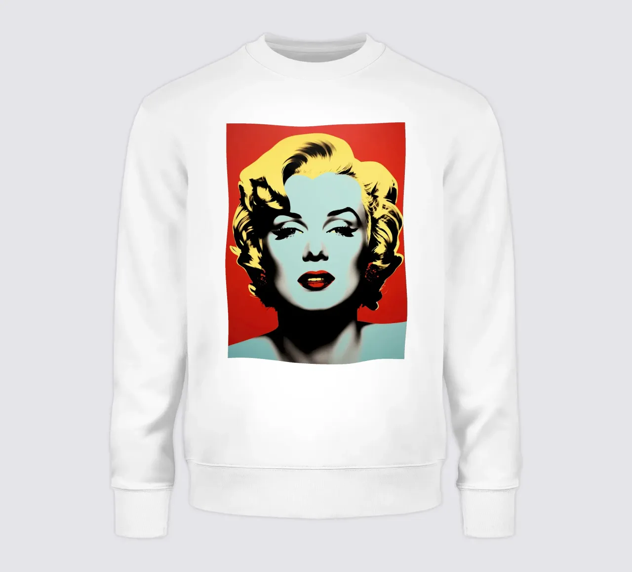 There can't be enough of it | Marilyn Monroe Pop Art sweatshirt by Autofocus