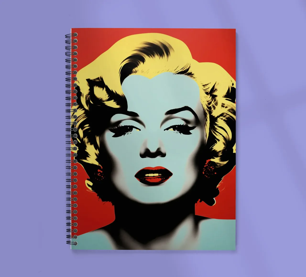 There can't be enough of it | Marilyn Monroe Pop Art spiral notebook by Autofocus