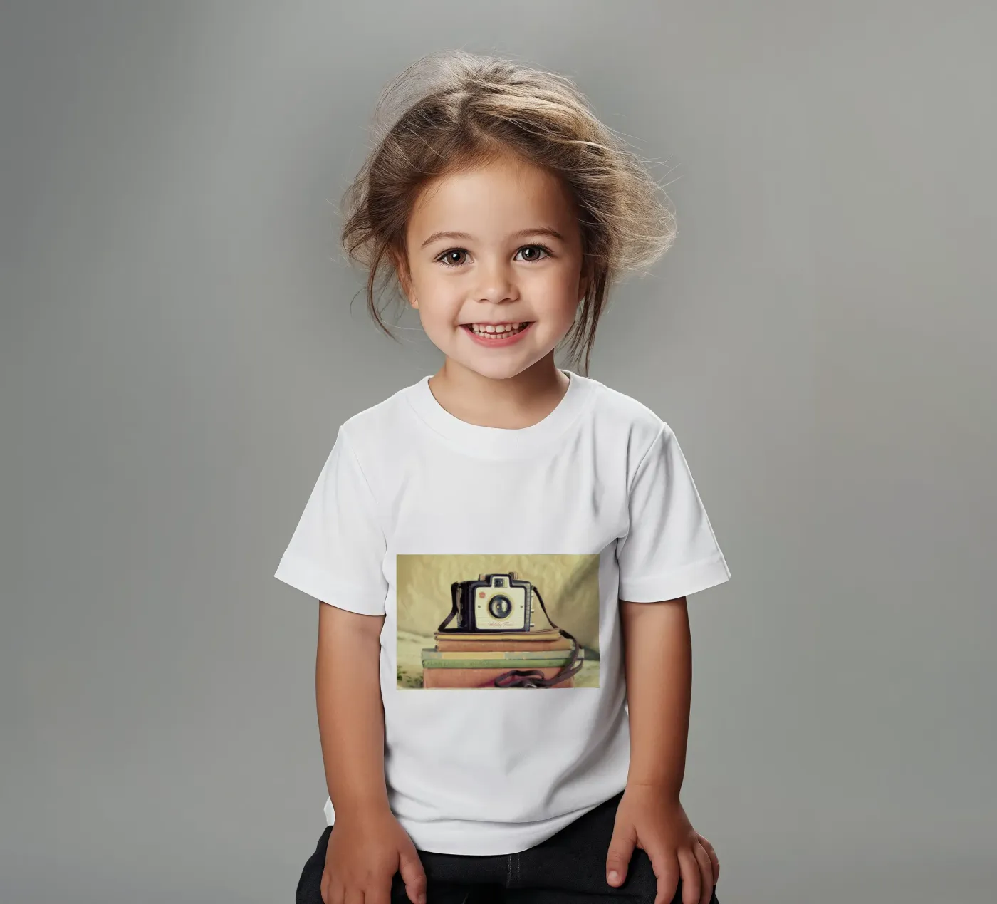 Smile t-shirt bambini da Robin Delean