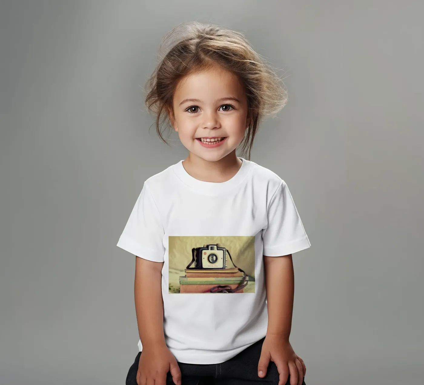 Smile t-shirt bambini da Robin Delean