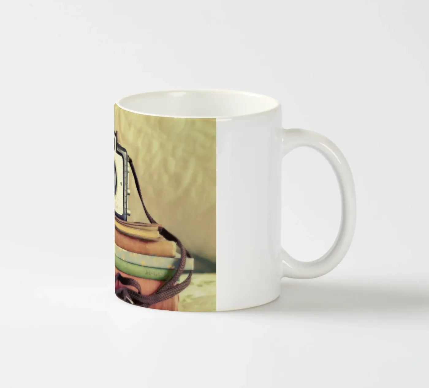 Smile ceramic mug by Robin Delean