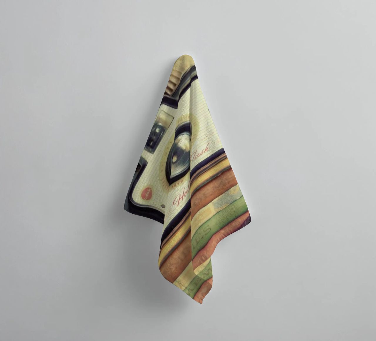 Smile towel by Robin Delean