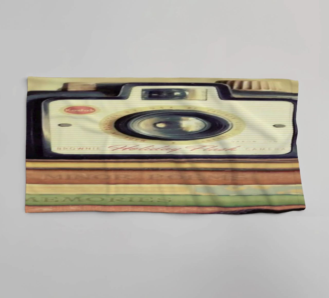 Smile towel by Robin Delean