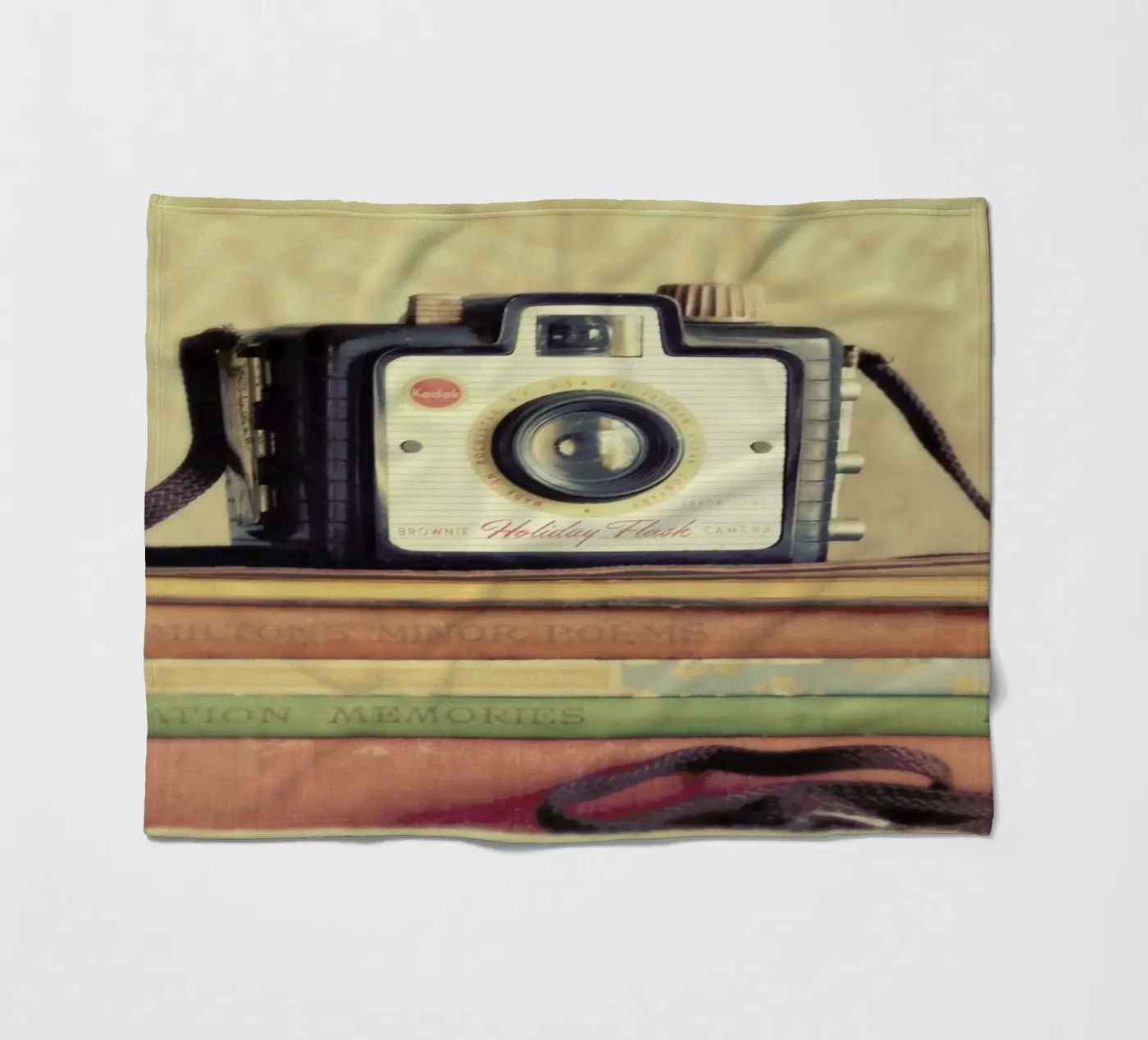 Smile Fleecedecke von Robin Delean