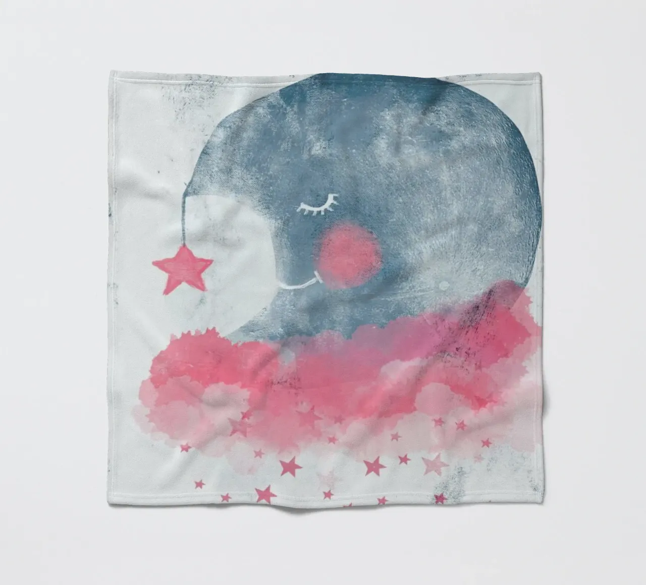 Sleeping Moon coperta in pile da treechild