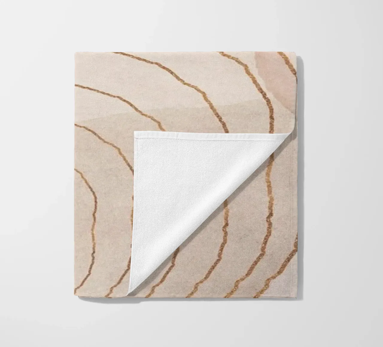 Stile Boho Mid Century Peach Blush telo mare da Andrea Haase Modern Home