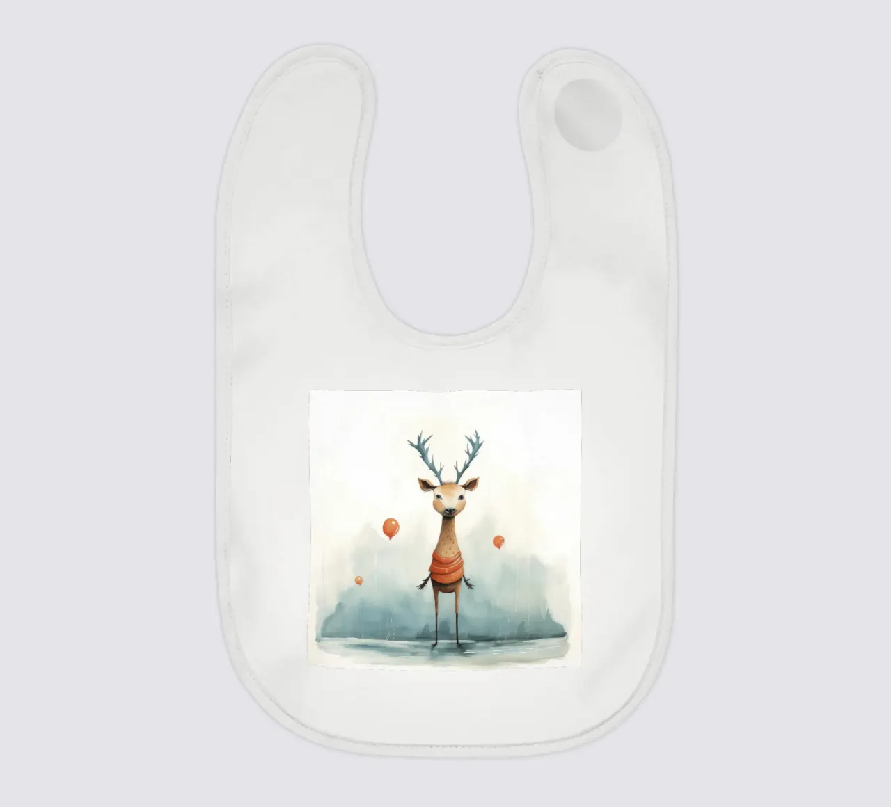 Cervo minimo 2 bavaglino da Minimal Animal Art