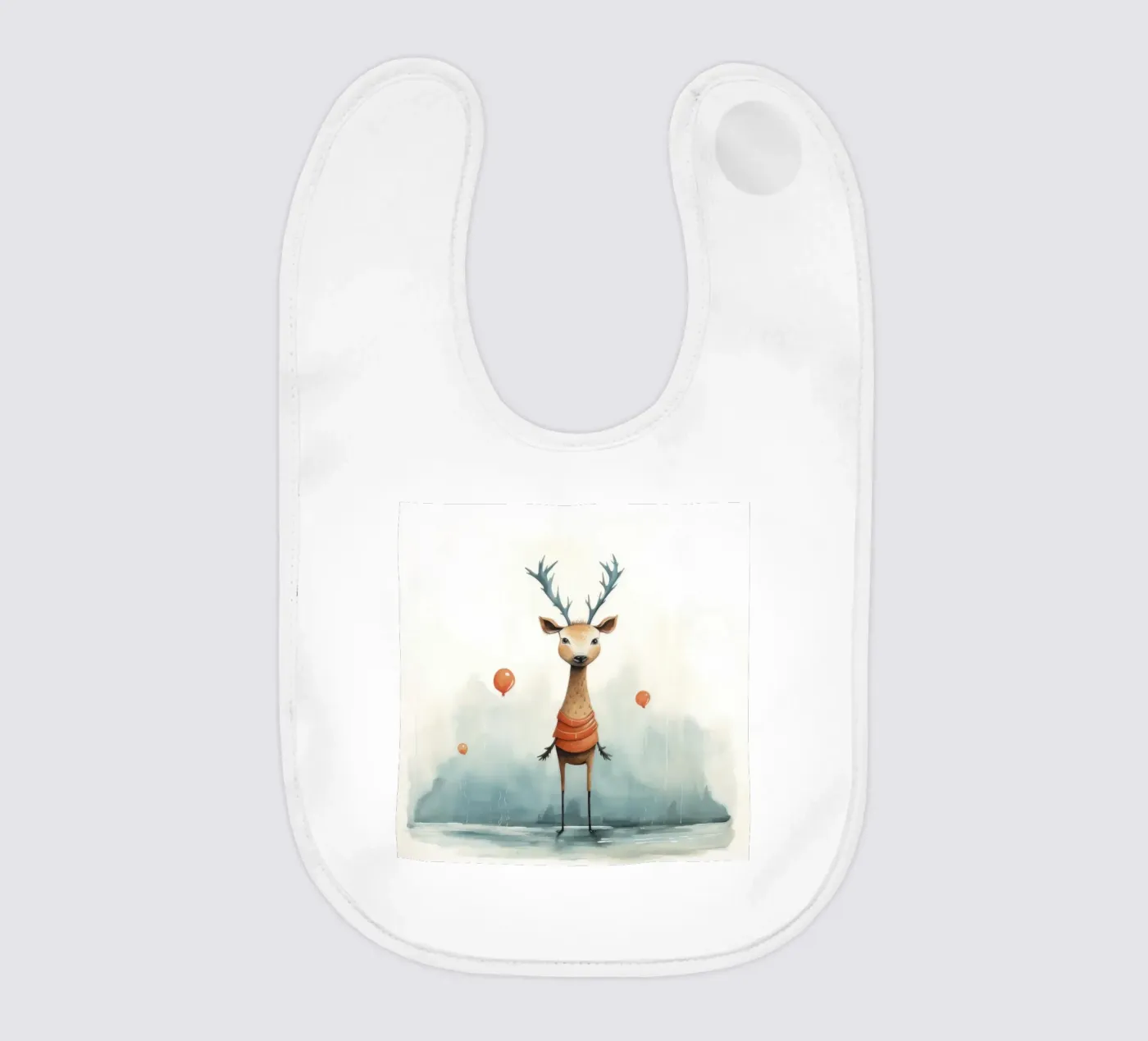 Cervo minimo bavaglino da Minimal Animal Art