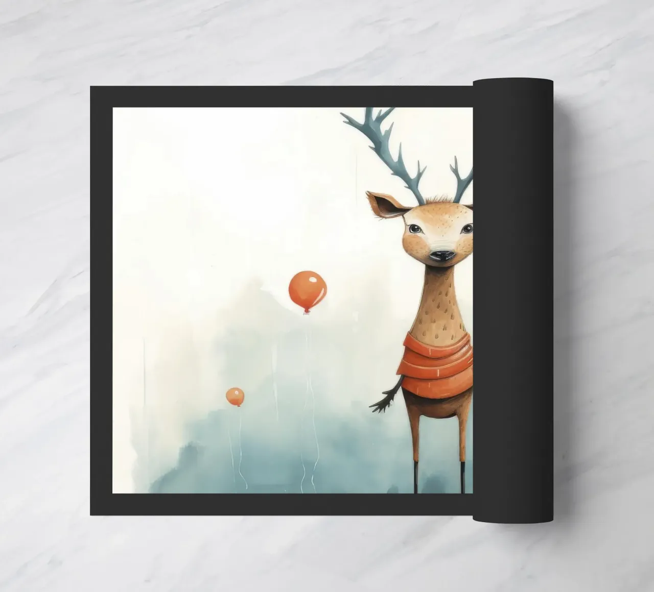 Cervo minimo 2 zerbino da Minimal Animal Art