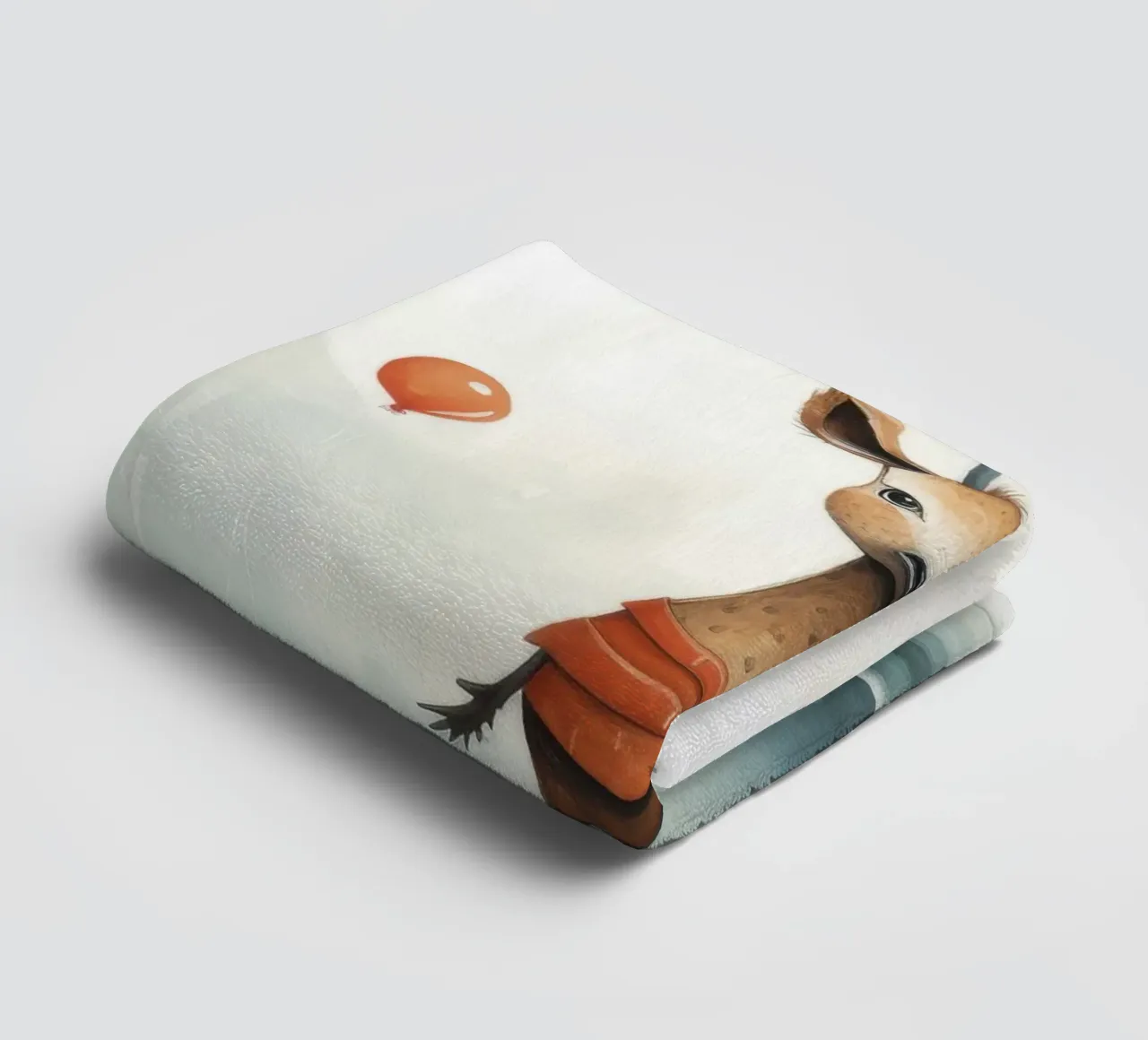 Cervo minimo 2 asciugamano da bagno da Minimal Animal Art