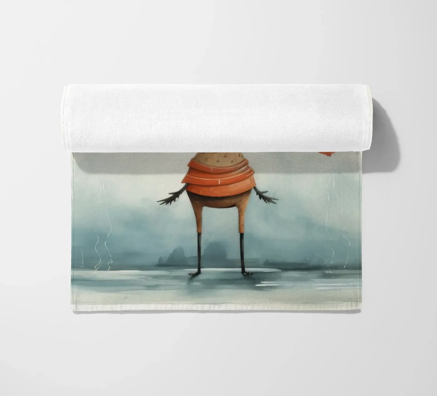 Cervo minimo telo mare da Minimal Animal Art
