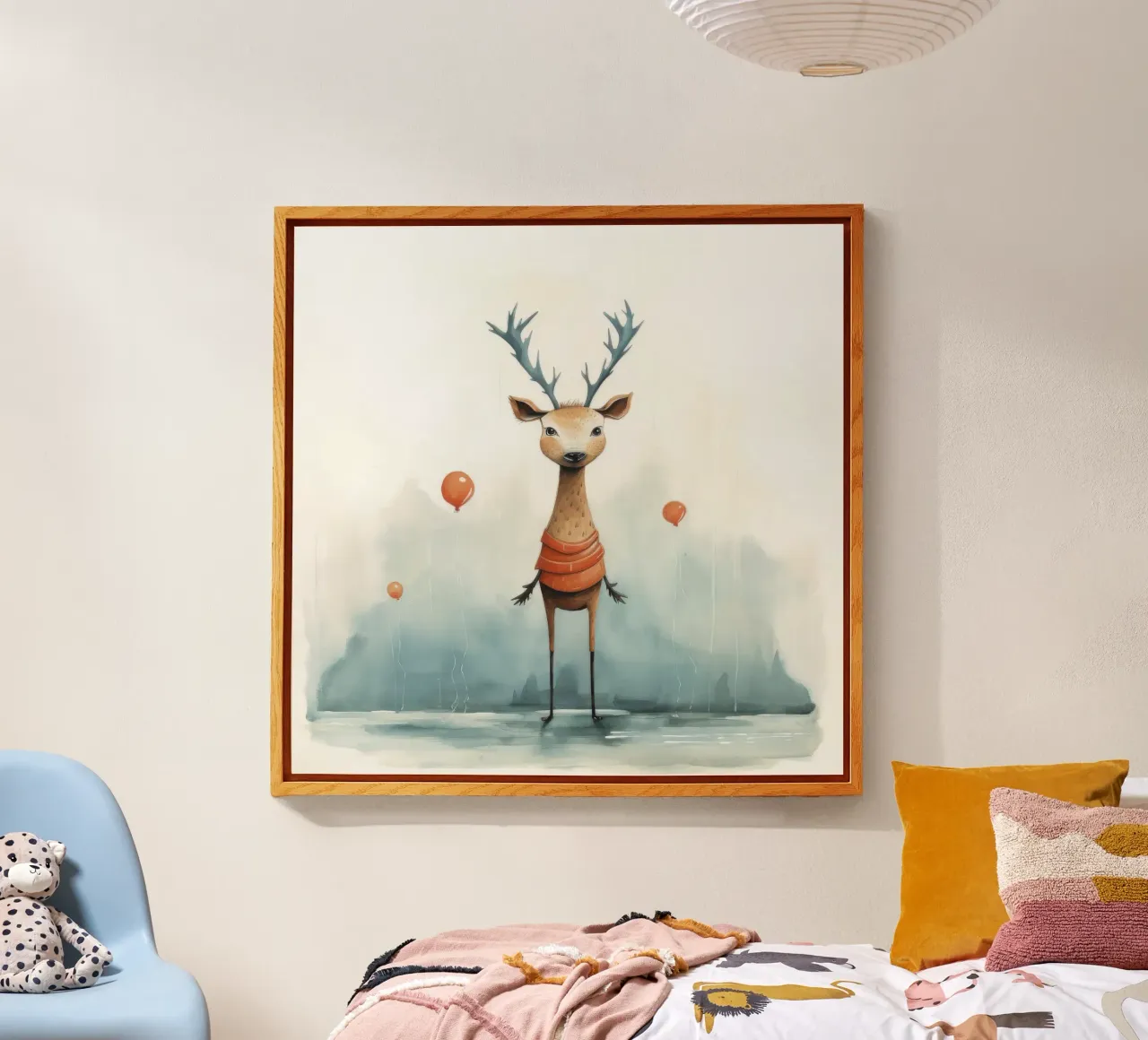 Cervo minimo 2 plexiglass da Minimal Animal Art