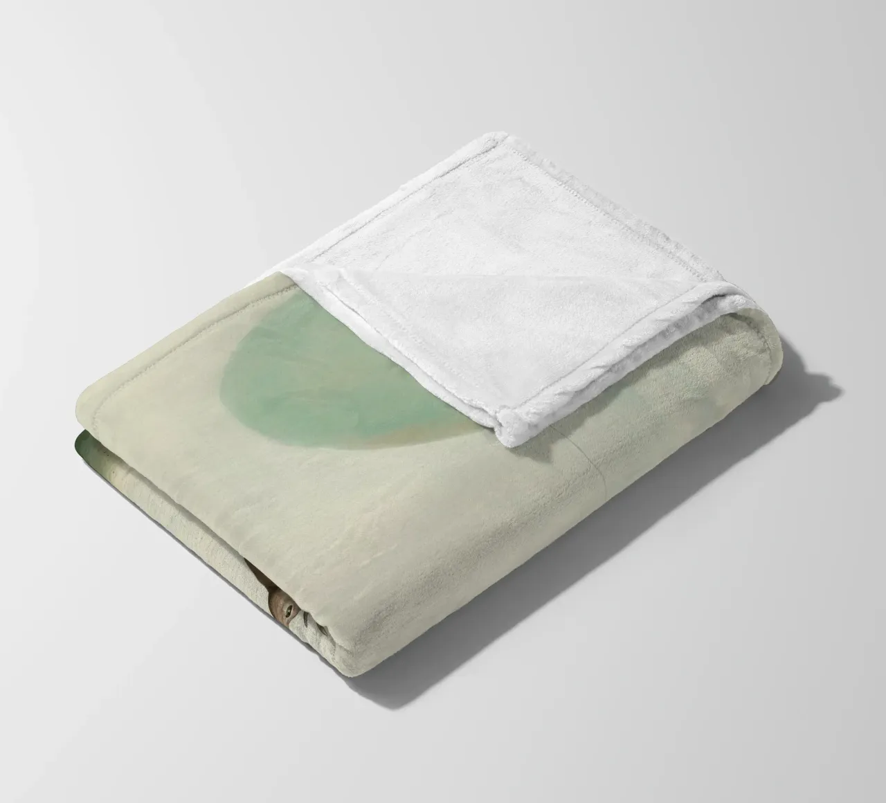 Cervo minimo 3 coperta in pile da Minimal Animal Art