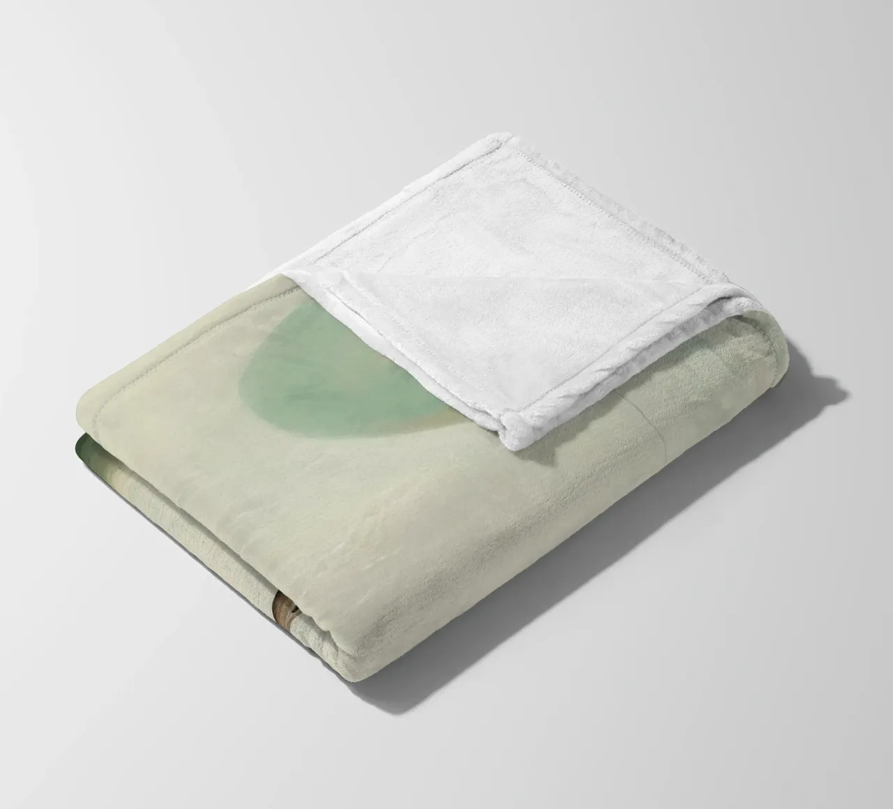 Cervo minimo 3 coperta in pile da Minimal Animal Art