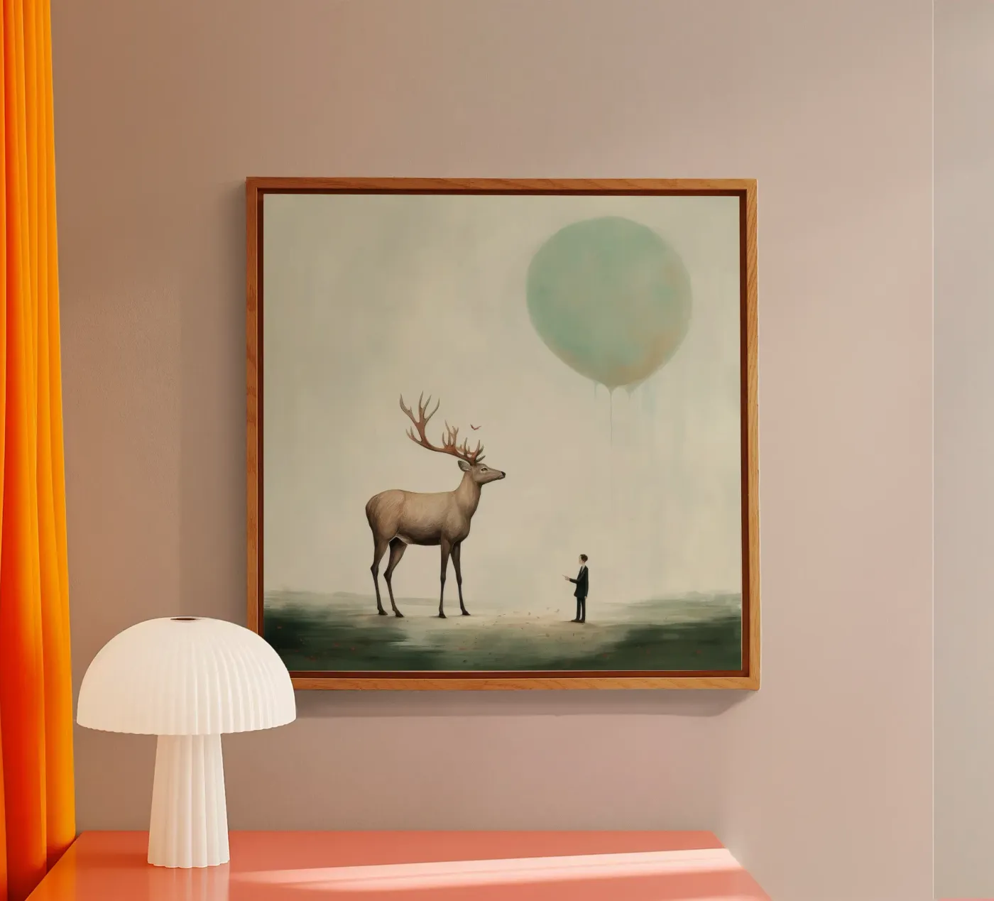 Minimal Deer plexiglass da Minimal Animal Art