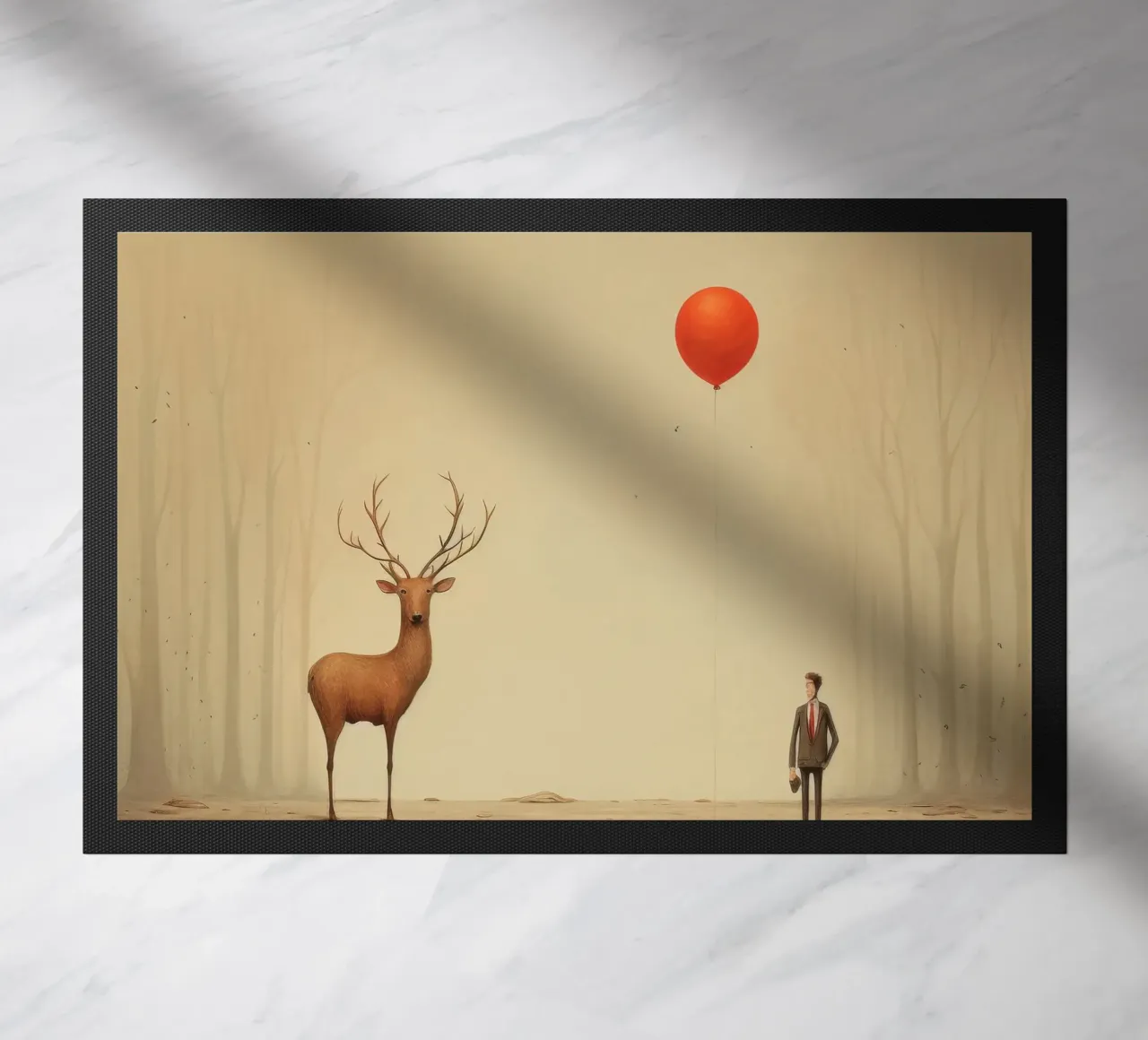 Cervo minimo 1 zerbino da Minimal Animal Art