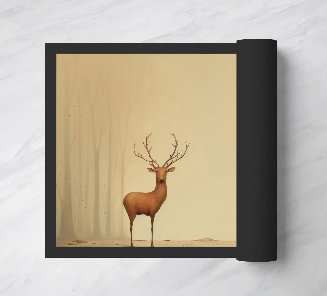 Cervo minimo 1 zerbino da Minimal Animal Art