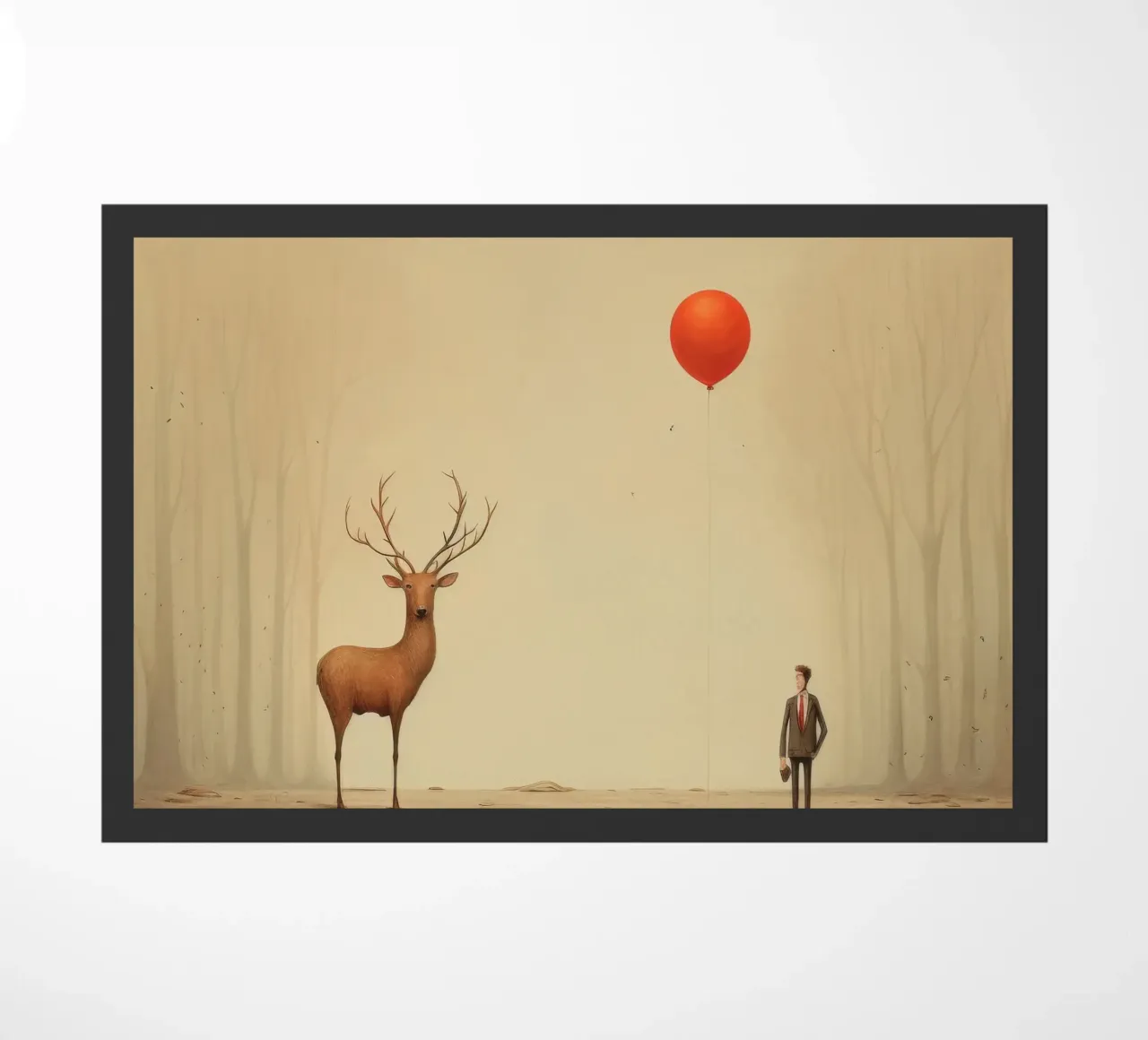 Cervo minimo 1 zerbino da Minimal Animal Art