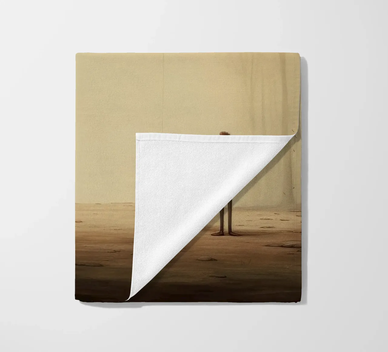 Cervo minimo 1 telo mare da Minimal Animal Art