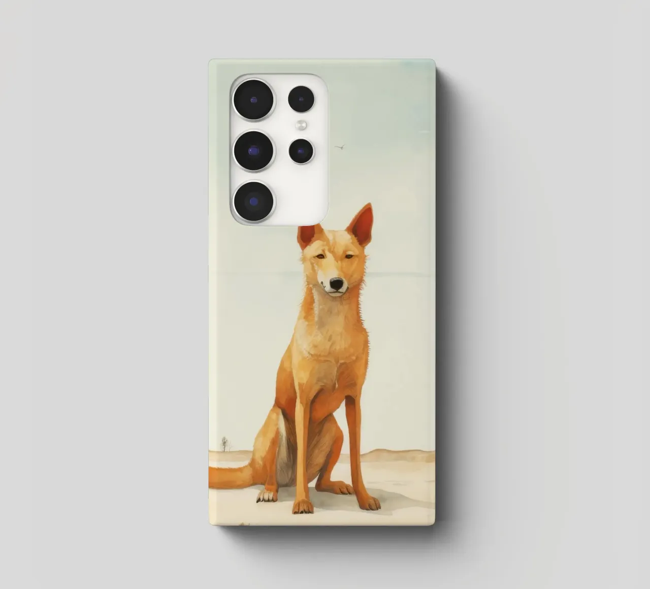 Minimal Dingo 2 cover samsung da Minimal Animal Art