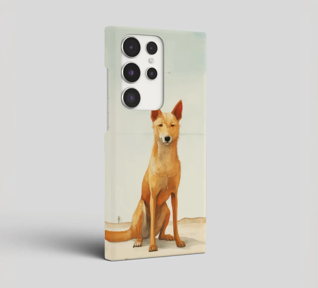 Minimal Dingo 2 cover samsung da Minimal Animal Art