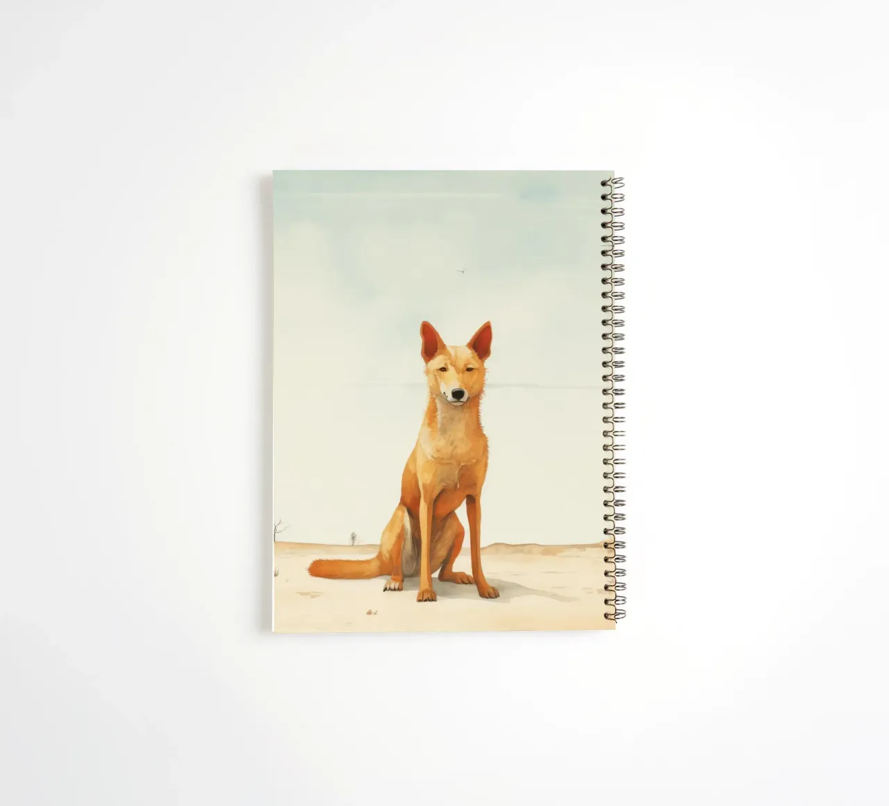 Minimal Dingo 2 diario ad anelli da Minimal Animal Art
