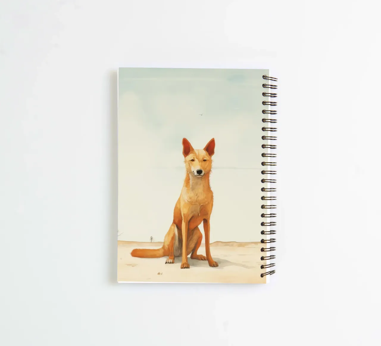 Minimal Dingo 2 diario ad anelli da Minimal Animal Art
