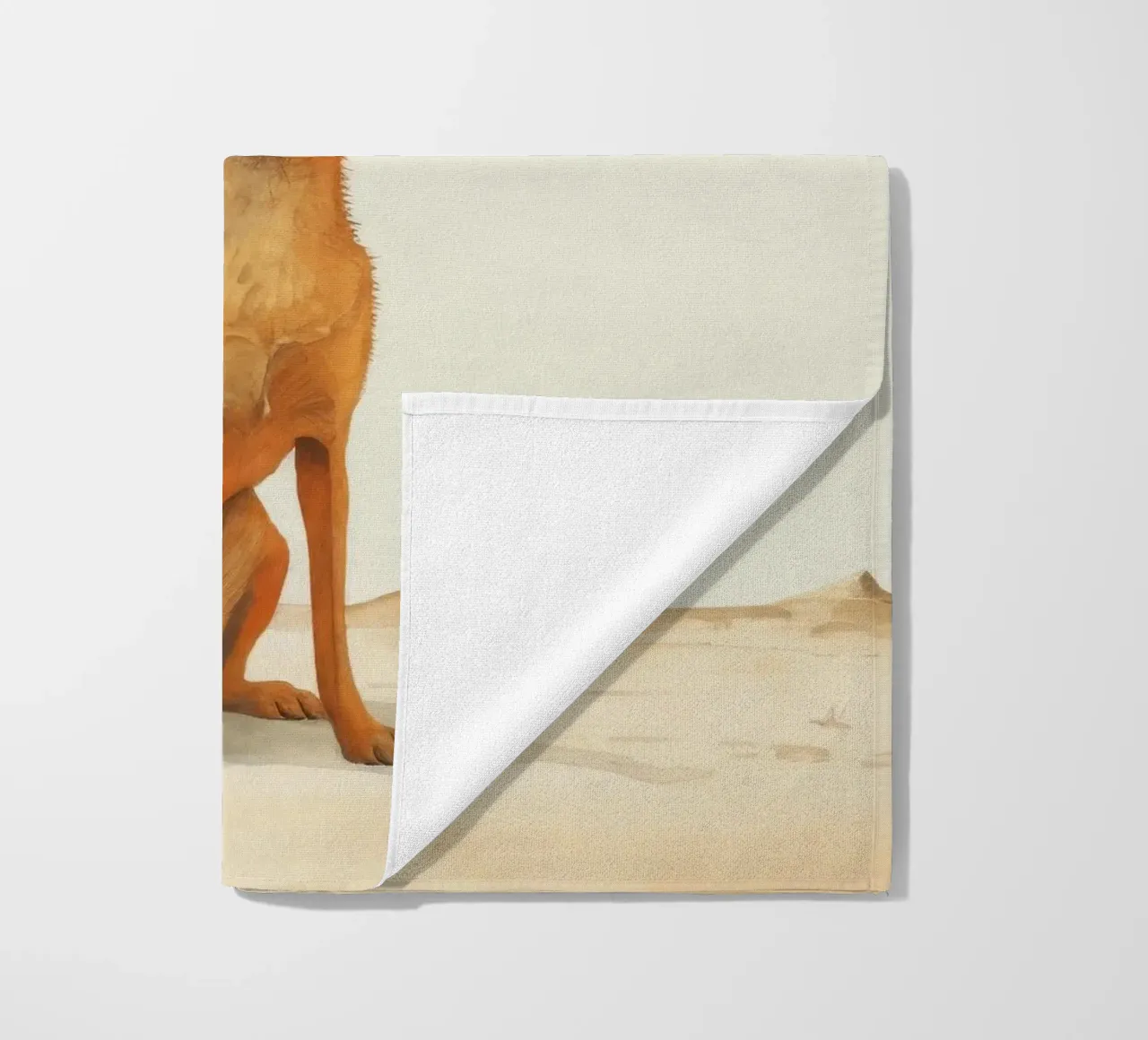 Minimal Dingo 2 telo mare da Minimal Animal Art