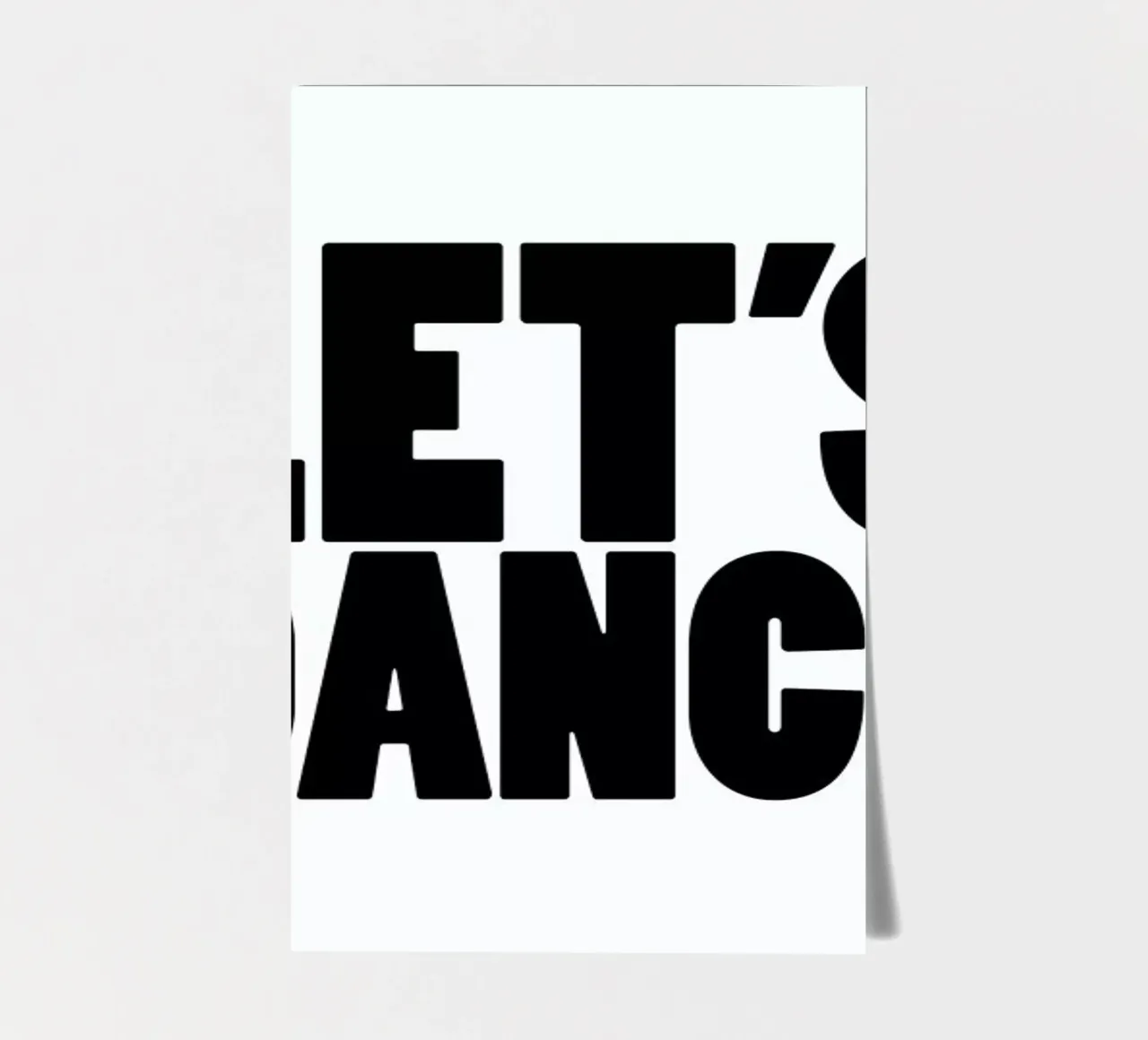 Lets Dance sticker sheet by Mottos by Sinan Saydik