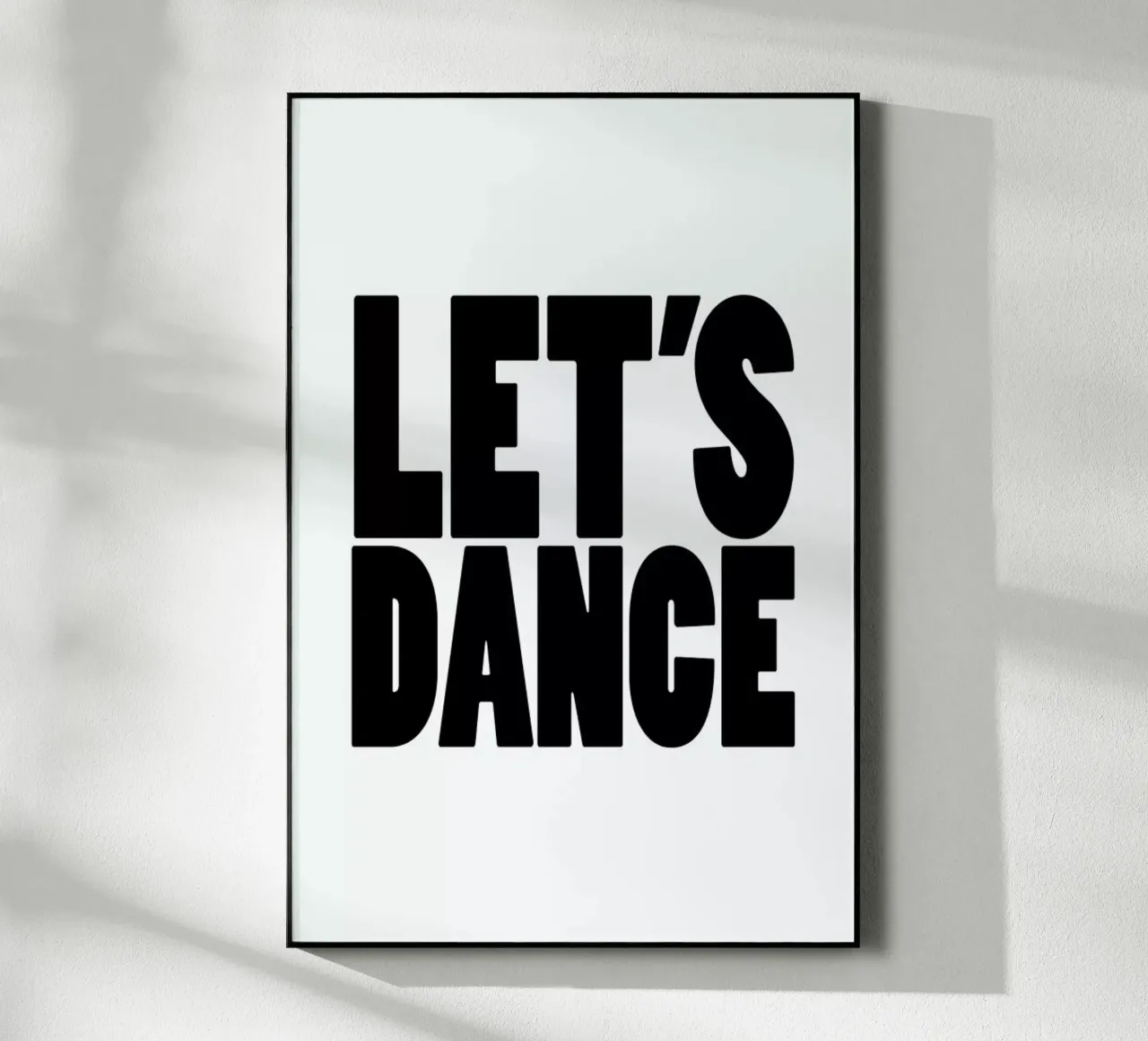 Lets Dance plexiglass da Mottos by Sinan Saydik