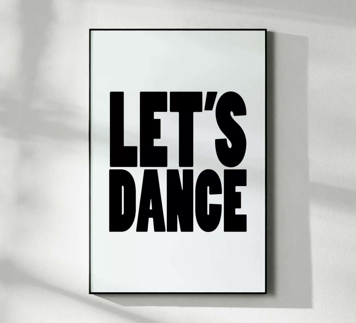 Lets Dance plexiglass da Mottos by Sinan Saydik