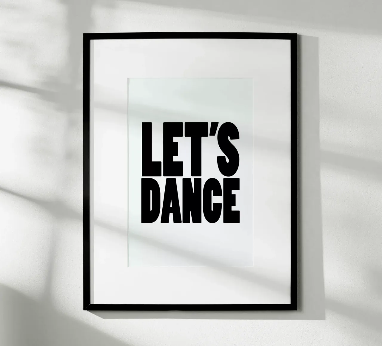 Lets Dance poster da Mottos by Sinan Saydik
