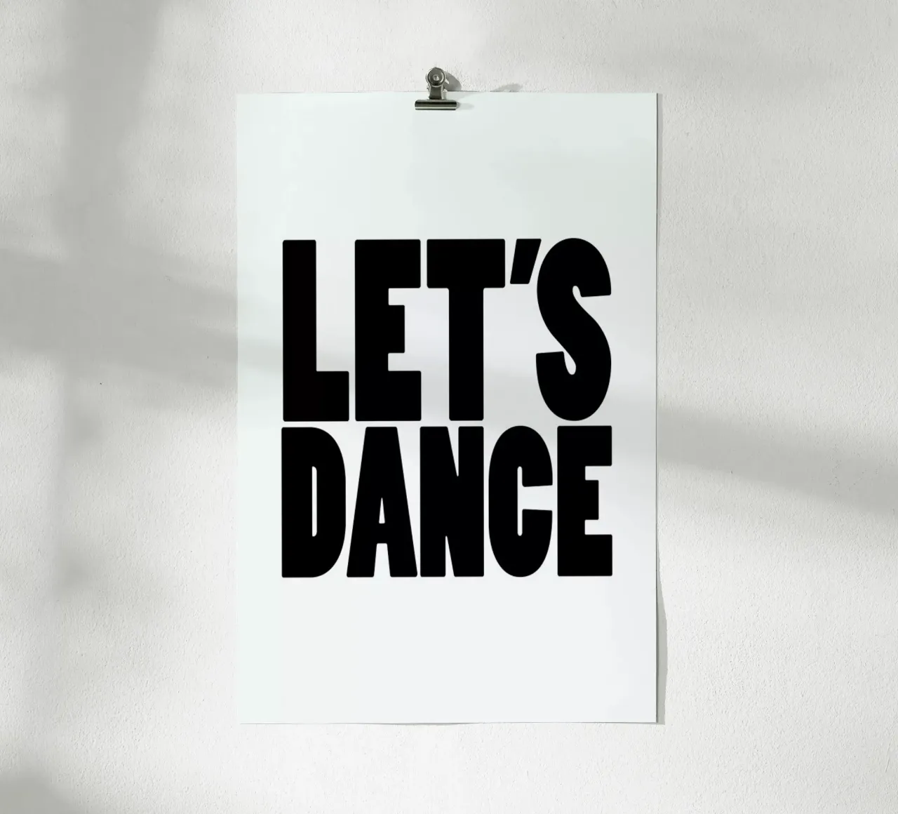 Lets Dance poster da Mottos by Sinan Saydik
