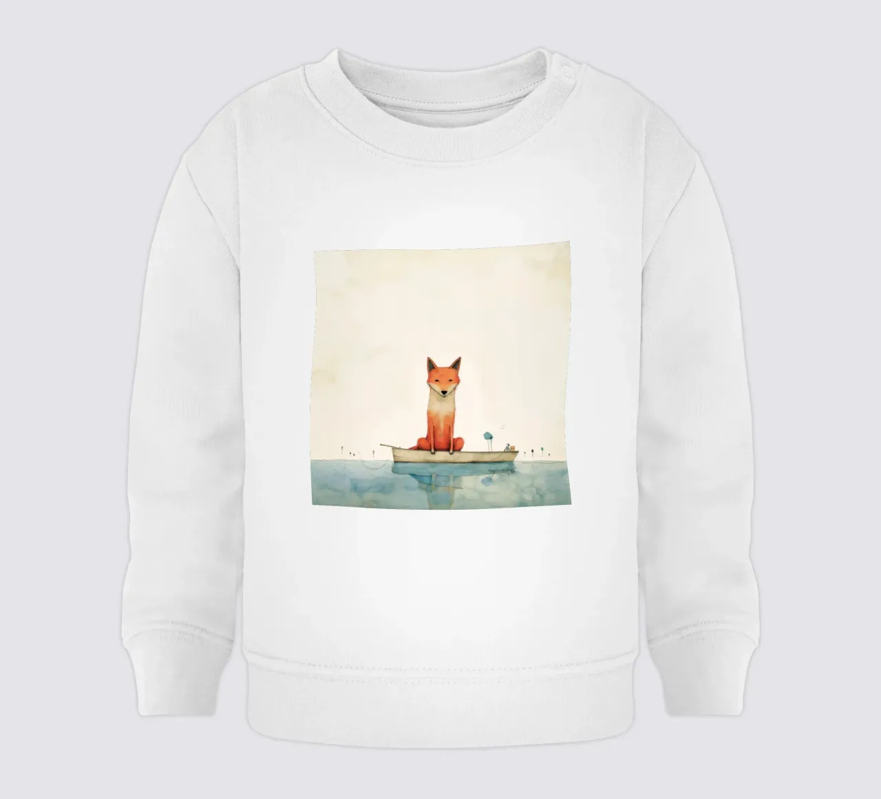 Minimal Dingo 3 felpa neonato da Minimal Animal Art